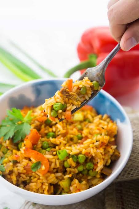Paprika Veg Rice  Bowl
