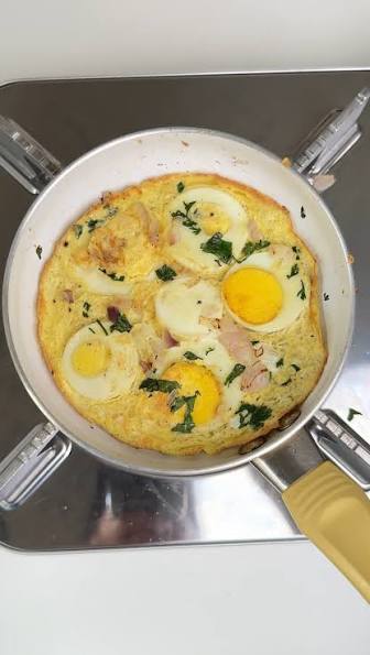 Double Egg Omelette 