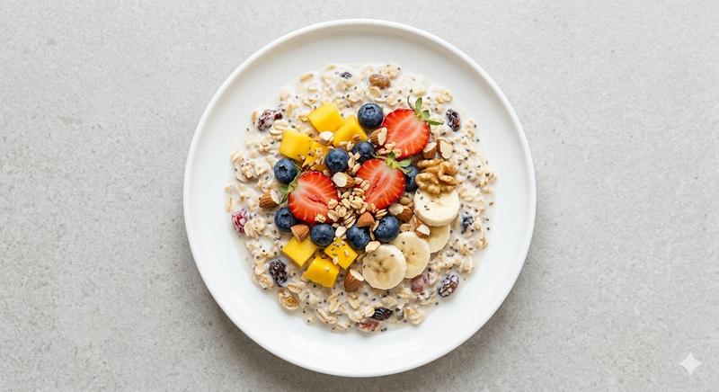 Overnight Fruit Oats