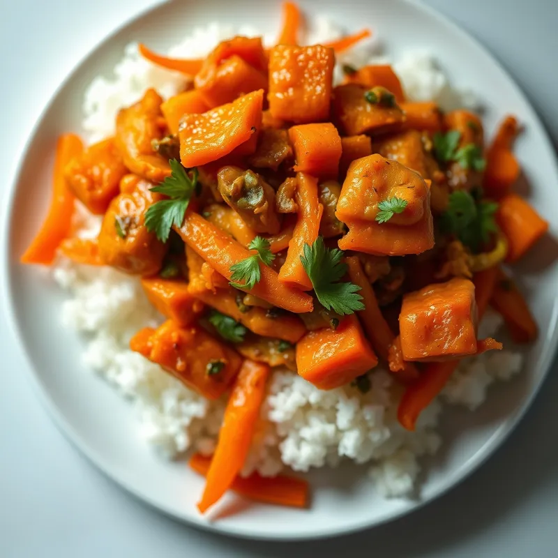 Carrot Poriyal