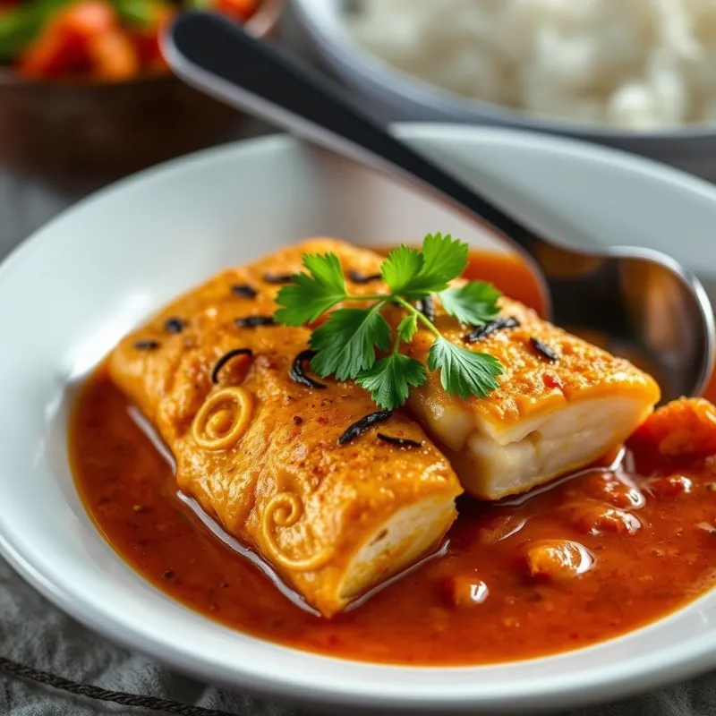 Chennai Style Fish Curry