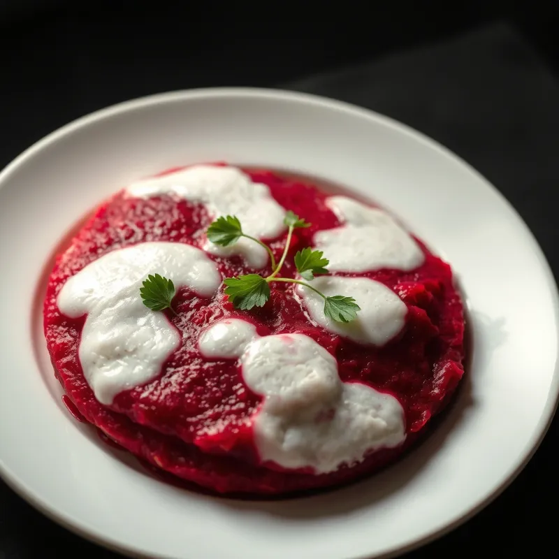 Beetroot Poori