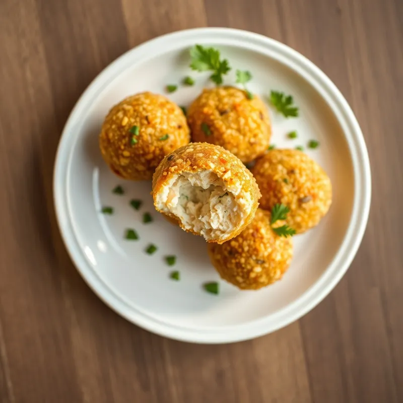 Chicken Cheese Balls
