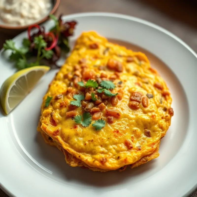Masala Omelette