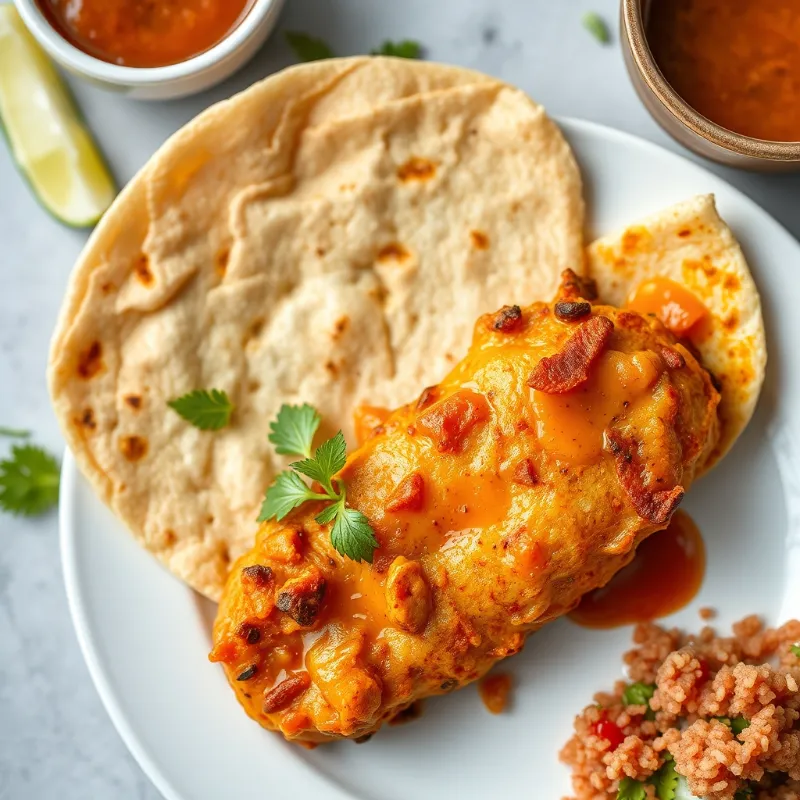 Chicken kari dosa