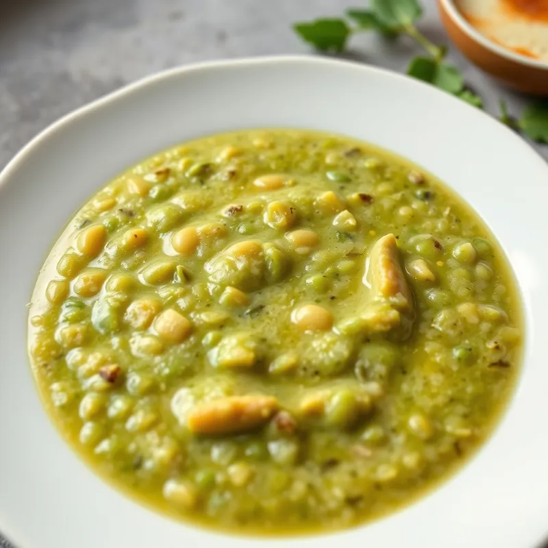 green dal kanji