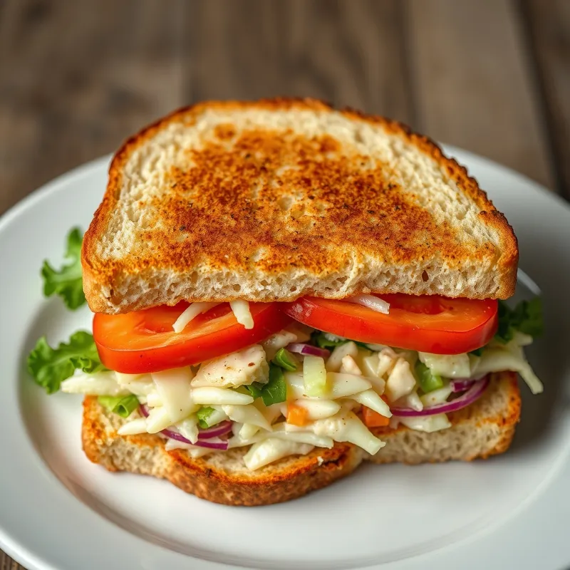 Veg Club Sandwich