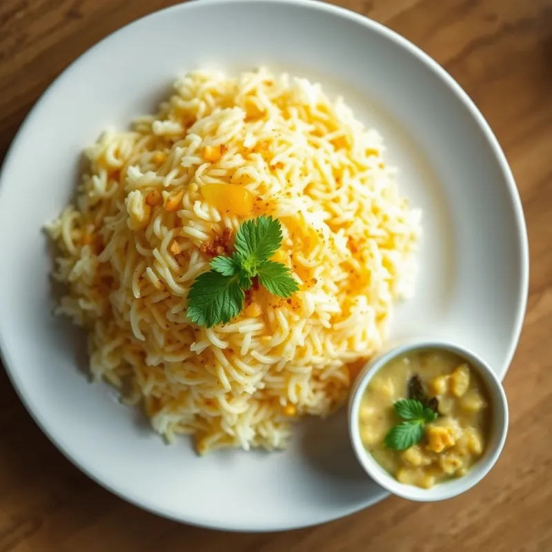 ven pongal + Breakfast Sambar + Coconut Chutney